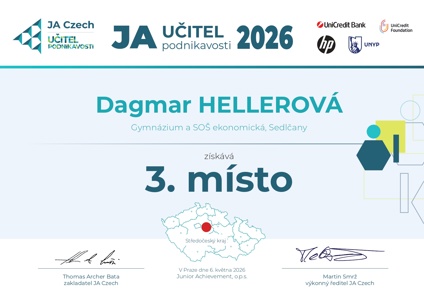  JA Učitel podnikavosti 2026