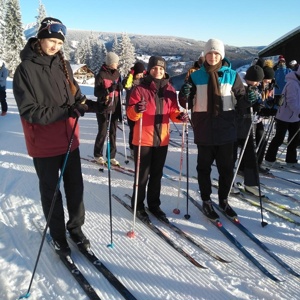 Zimní pohádka na lyžích